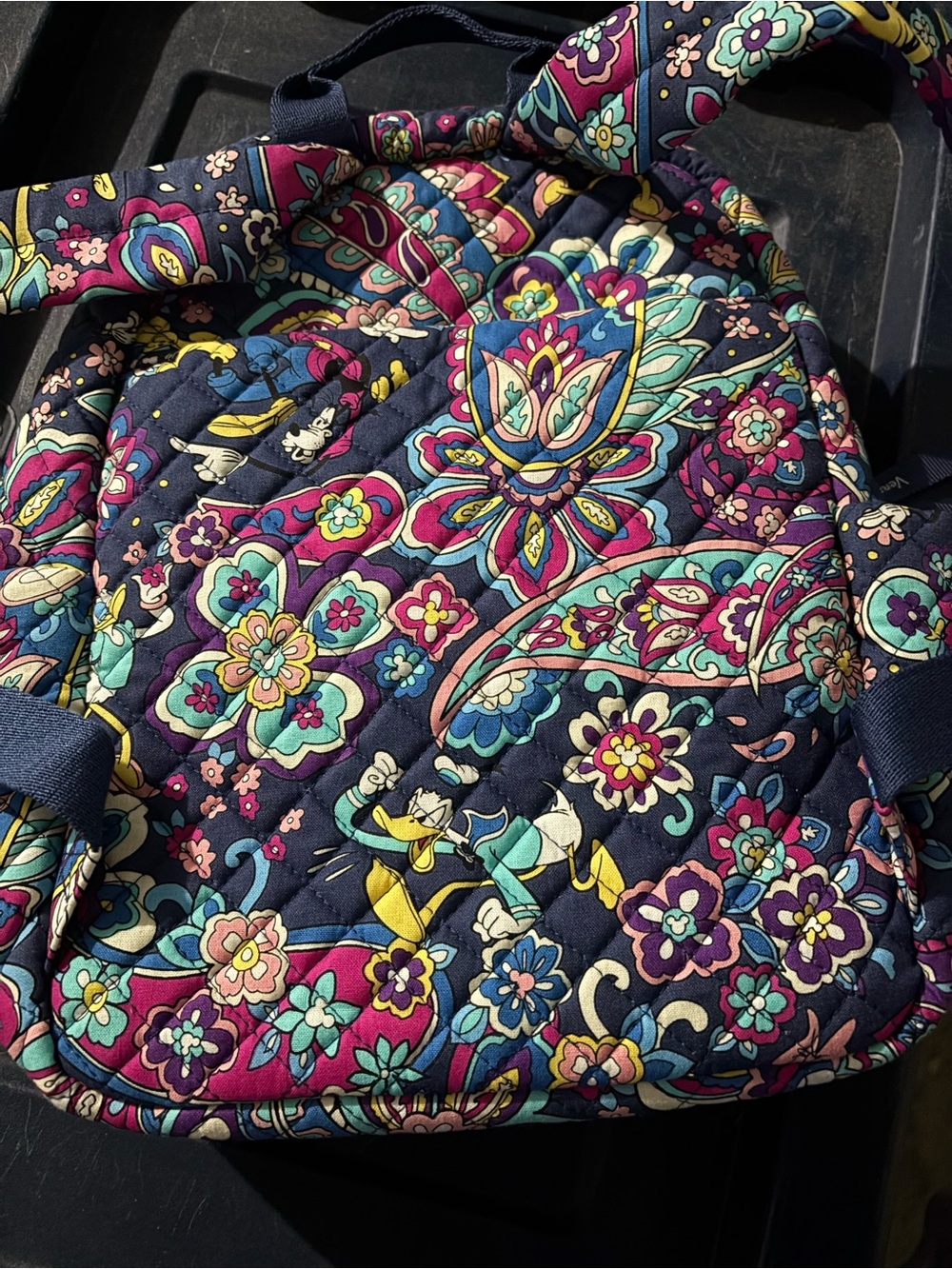 NWT Vera Bradley Disney Sensational Six small backpack - Picture 5 of 6
